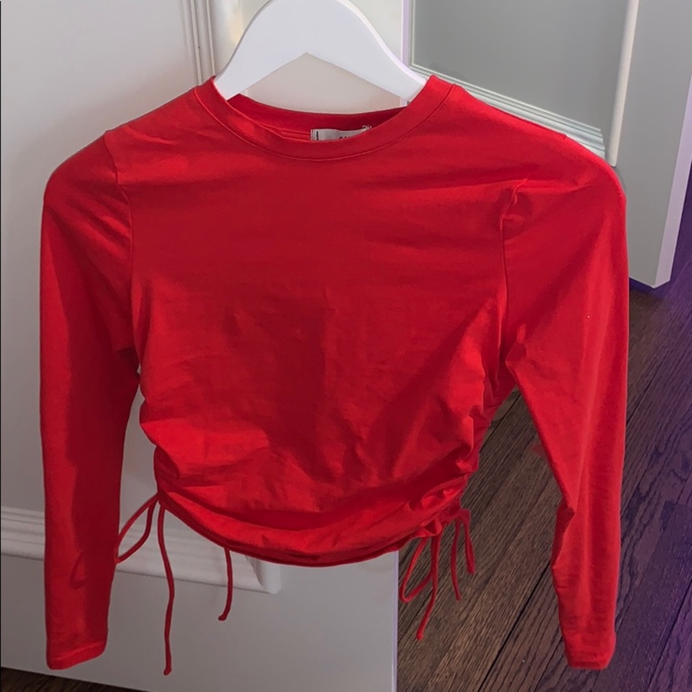 Adika red long sleeve